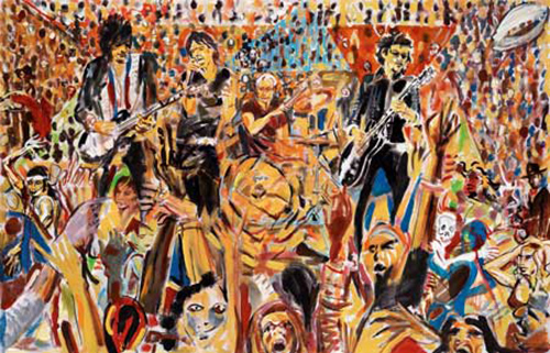 Ronnie Wood Art Exhibition - No1 for Ronnie Wood Art Collectors